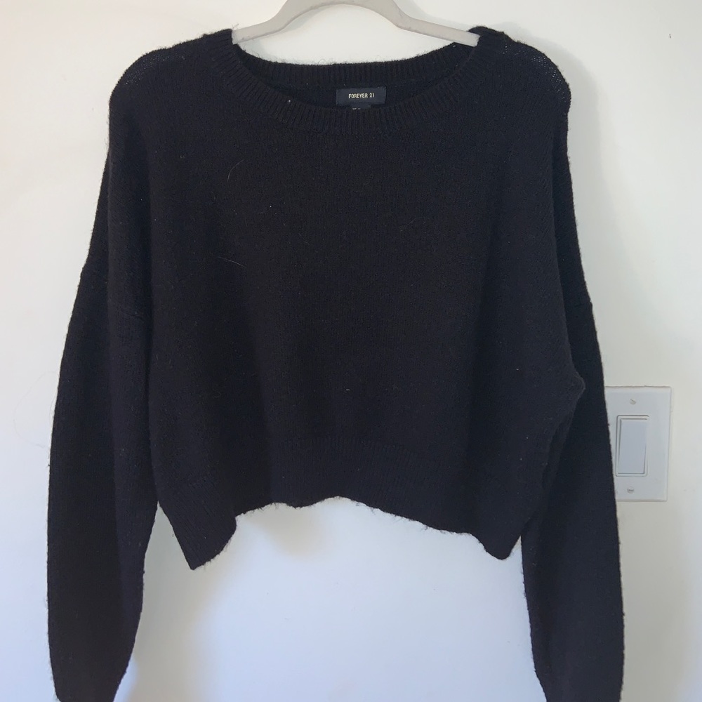 Cropped sweater